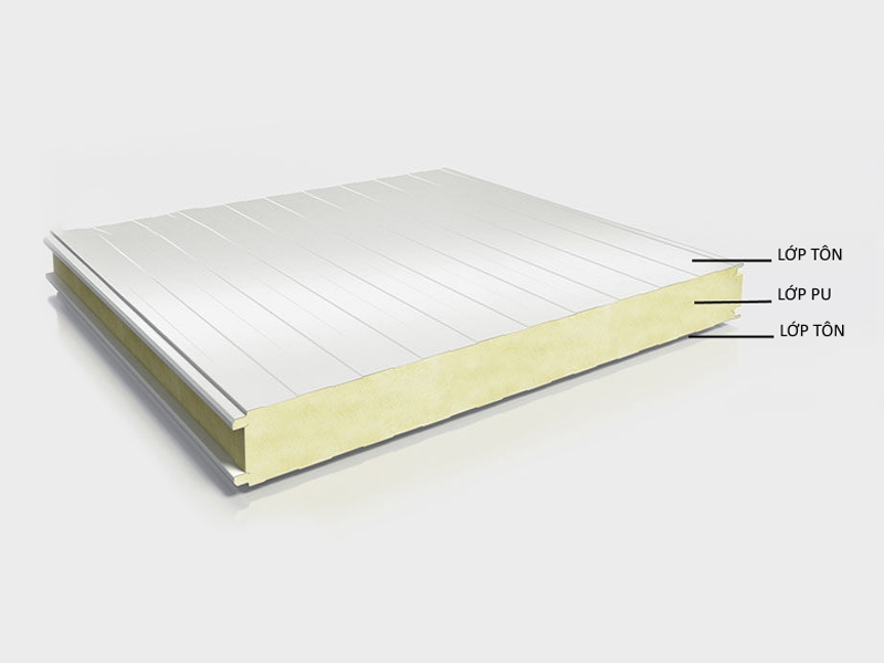 Cấu tạo tấm panel c&aacute;ch nhiệt